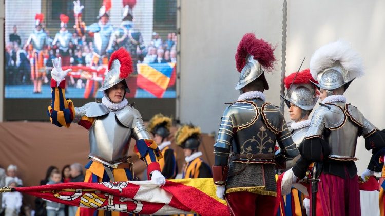 Přísaha švýcarských gardistů